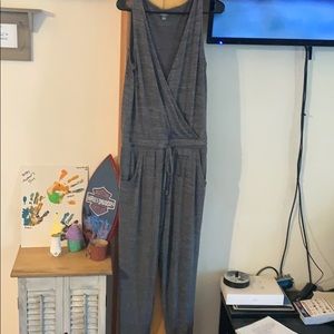 Charcoal grey jumpsuit
